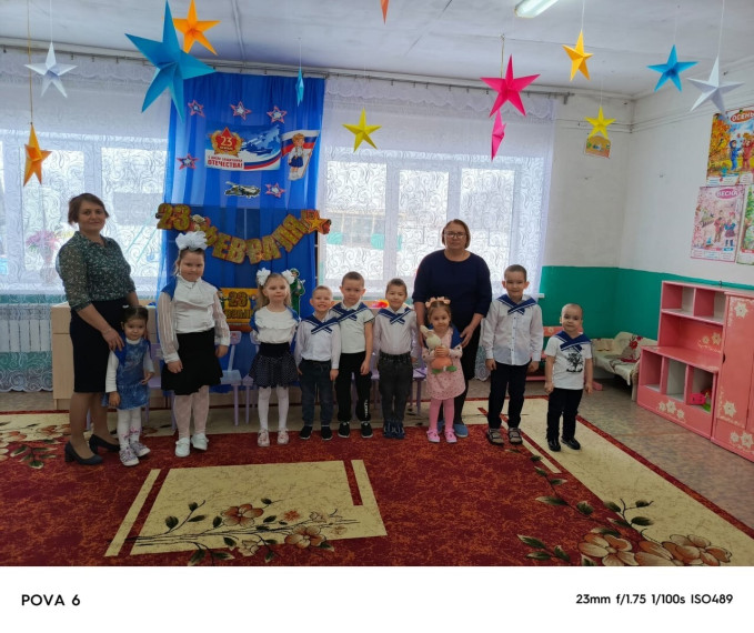 В дошкольной группе прошел праздник, посвященный Дню защитника Отечества.